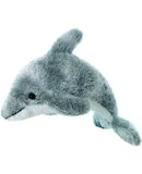 Aurora Adorable Mini Flopsie Dorsey Dolphin Stuffed Animal - Gray 8 Inches