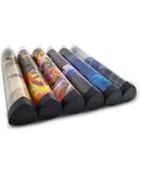 6 PCS Playmat Tube Prism-Shaped Playmat Tube for MTG playmat ygo playmat DTCG playmat Will Not Roll Off Surface
