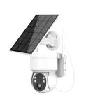 Solar Camera Outdoor Wireless, Security Cameras Wireless Outdoor ，4MP，White