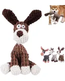 Vianys Bite Buddy, Shirem Bite Buddy, Bite Buddy Chew Toy for Dogs, Indestructible Dog Toy with Squeak, Cute Soft Resistant Dog Toys for Aggressive Chewers (A)