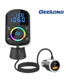 Car Bluetooth receiver Mobile audio converter automatically connects back to voice assistant AUX audio