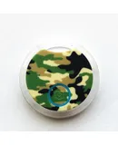 1pcs Mini Tracking Device Anti-lost Alarm S8 Round Bluetooth Smart Tracker Child Finder Pet Tracker Wireless Two-way Locator-camouflage green