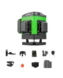 Laser Level Self-leveling 16 Lines Green Beam, Cross Line Tiling Floor Tool