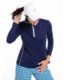Keep it Covered Longsleeve Golf Top Navy