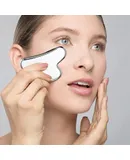 SWEETDREAM Gua Sha, Facial tools, Stainless steel guasha for facial and body acupuncture therapy, spa, trigger point treatment, scraping massage tool, silver