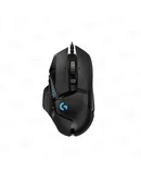 Ratón para juegos con cable Logitech G502 HERO de alto rendimiento, sensor HERO 25K, 25 600 DPI, RGB, pesos ajustables, 11 botones programables, memoria integrada, PC/Mac