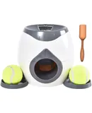 Dog Puzzle Toy Interactive Dog Toy Treat Dispensing Toy with Detachable Dishes Tennis Training for Dogs