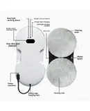 Smart Window Cleaning Robot, Automatic Glass Cleaning Device, Dual-Sided Electric Remote Control Wireless Window Cleaner for Home Use