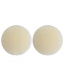 Nipple Stickers 2 Pairs - Seamless Clear Adhesive Invisible Traceless Thin Solid Color Silicone Nipple Stickers For Women Reusable, Washable, Adhesive Breast Petals -Magnetic black box + blister sheet + 7cm bare goods (natural skin color)