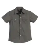 Gioberti Kid's Solid Short Sleeve Western Shirt