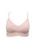 Calvin Klein Women's Plush 8.25 Lightly Lined Bralette In Barely Pink