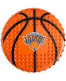 NBA NY Knicks Hard-Nylon Bacon-Flavored Basketball Chew Toy, Indestructible Dog and Cat Chewy Toy, Tug, Fetch Toy, Sporty Fun Toy for Dogs