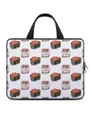 Caviar Sushi Pattern Laptop Bag Women Man 10 12 13 15 17 Inch Office Notebook Travel Computer Handbag Waterproof Bag Notebook Cover