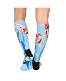 Kayak Fever Pattern CoolMax Socks, Nature Collection for Men & Women Eco-Friendly Crew Socks