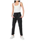Marrakech Melody Stretch Cupro Relaxed Fit Jogger In Black