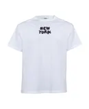 Cotton New York Tshirt - White