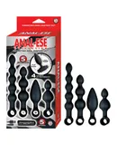 Anal-Ese Coll Vibrat Anal Fant Kit-Bl