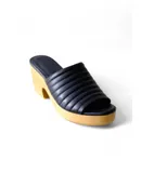 Beklina Women's Open Toe Clog In Black