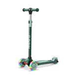 3-Wheel Kids Scooter - Lean-to-Steer Technology, Adjustable Height Handlebar, Wide Anti-Slip Deck, Scooter for Boys & Girls Ages 3+, Child Safety Approved, Support Riders Up to 165 lbs