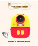 Kids Instant Camera – Mini Digital Camera Toy with Photo Capture and Printing Function, DSLR-Style Design with Complete Set