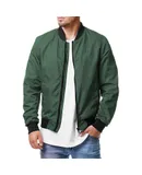 Men's Lightweight Bomber Jackets Light Track Jackets Casual Summer Windbreaker Outdoor Golf Fashion Coat for Men