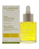 Blue Orchid Face Treatment Oil - Dehydrated Skin by Clarins for Unisex - 1 oz Treatment