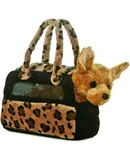 Aurora Plush Chihuahua Fancy Pals purse