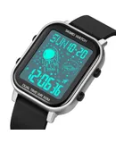 SKMEI Digital Watch Men, Mens Ultra-Thin Digital Sports Watch LED Screen Military Waterproof Wrist Watches for Men Casual Stopwatch Alarm Countdown Army Watch