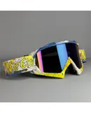 Outdoor Master Motorcycle Riding Glasses Padding Goggles UV Protection Dustproof Windproof Motorcycle Sunglasses for Outdoor Actives / NAFEIB-E