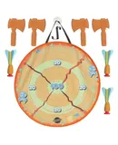 Aurora® Toys Engaging Sportling™ 47cm Combo Axe + Dart Throwing Set Orange Toy