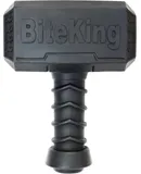 Dog Toys for Aggressive Chewers, Natural Rubber Indestructible Fetch & Treat Toy for Large Dogs, Durable Hammer Dog Chew Toy for Super Chewer, Black