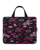 Hope Heals Awareness Laptop Bag Women Man 10 12 13 15 17 Inch Office Notebook Travel Computer Handbag Waterproof Bag Notebook Cover