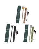 Lantern Stand Pole with Stake Collapsible Adjustable Heights Lamp Pole Lightweight Aluminum Alloy Lantern Pole Hanger for Camping Fishing Picnic BBQ Outdoor Activities