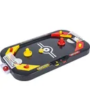 Gamie 2 in 1 Sports Tabletop Game for Kids, Soccer and Hockey Table Game for Indoor Fun, Includes Pucks, Balls, and Strikers, Fits on Table or Floor for Hours of Action-Packed Play