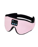3D Sleep Mask Bluetooth Wireless Music Eye Mask, Side Sleep Headphones Sleep Mask with Bluetooth Headphones Slim Stereo Speakers Perfect for Sleeping-pink