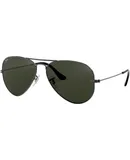 Anteojos Lentes de Sol Ray Ban Aviator RB3025 W0879 58-14 | Color Clásico Bronce/Verde | Protección UV | Unisex Hombre Mujer | Ancho Lente 58 mm | Altura Lente 50 mm | Tamaño Puente 14 mm | Tamaño Varilla 140 mm
