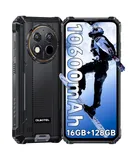 OUKITEL WP28S Rugged Smartphone - 16GB RAM+128GB Android 14 Rugged Phone Unlocked,black