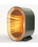 Electric Space Heater,Portable Energy Efficient Space Heaters for Indoor Use,Two-Speed Portable Heater Fan for Office with Adjustable,Overheating Protection,Dumping shutdown (Green)