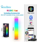 Colorful atmosphere light Bluetooth floor light APP Living room reading light living room bedside atmosphere light Bluetooth APP magic cylinder floor lamp (one installation)