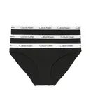 3 Packs Calvin Klein Girls' Modern Cotton Bikini Panty Black/Black/Black