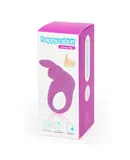 HR Rechargeable Cockring With Ears Pur