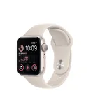 Apple Watch SE (2nd Generation) (GPS, 44 mm) - Aluminum Case with Apricot Sport Band, M/L (Refurbished)