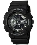 Casio G-Shock Quartz Hybrid Black Dial Men's Watch GA110-1B-Black/Grey NEW