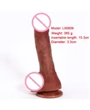 Ultra Flexible Realistic Dildos Wholesale Fake Penis Sex Toys Dildos with Suction Cup Women Sex Toys Silicone Dildos