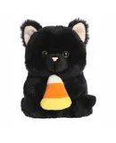 Aurora® Spooky Rolly Pet™ 13cm Bryan Black Cat™ Stuffed Animal
