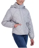 Sebby Juniors' Diamond Quilt Puffer Jacket