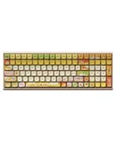 Lofree Mechanical Keyboard 100 Key Wireless Bluetooth Cute Red Axis Laptop, Banana II Theme