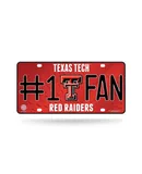 NCAA Texas Tech License Plate