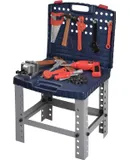 Toy Tool Set Workbench for Toddlers and Children Pretend Play- Kids Workshop Toolbench Building Toys - Kids Tools Playset with Realistic Tools and Electric Drill