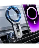 Strong MagSafe Car Mount, [Perfect for Travel] [Quick Install] Ultra Magnetic Long Arm 2024 New Car Phone Holder Vent, Car Accessories Fit for iPhone 15 Pro Plus Max 14 13 12 Mini Men Women